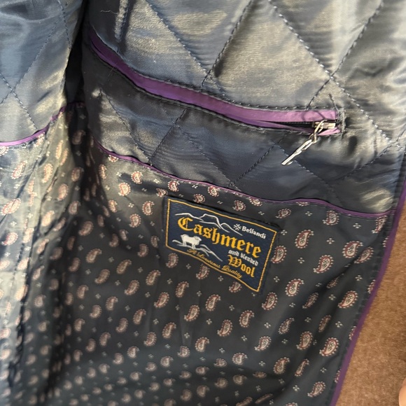 Classic Brown Wool Men's Coat - Picture 10 of 10